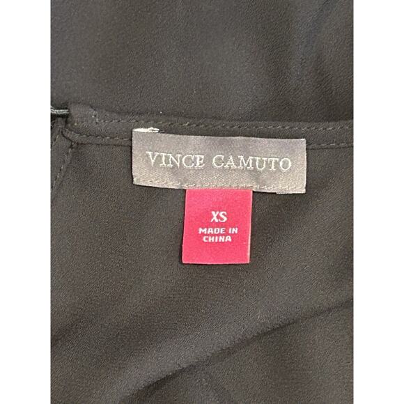 NWT Women's size XS Vince Camuto Black Blouse - Picture 3 of 5